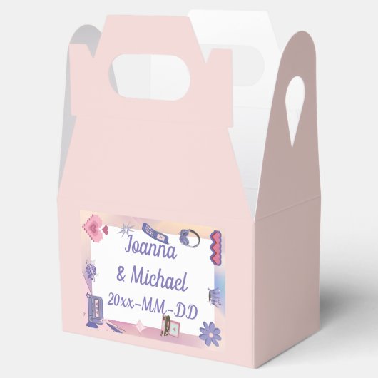 Ballotins Y2K Pink Purple 2000s Retro Tech Geek Love Mariage (Ouvert)