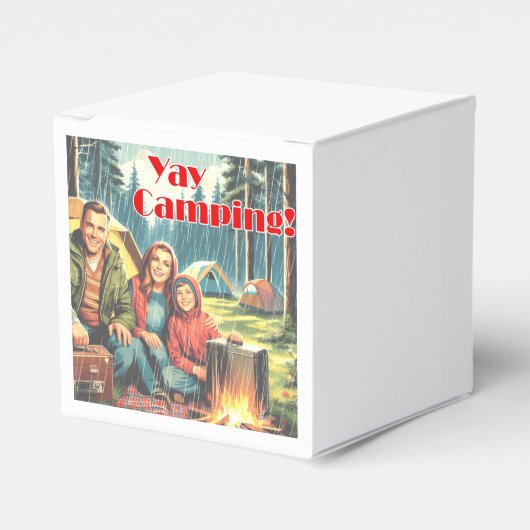 Ballotins Yay Camping Dans La Pluie (Verso)