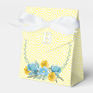 Ballotins Yellow Elegance Mariage Photos Monogramme