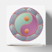 Ballotins Yin Yang Médaillon Violet Turquoise (Haut)