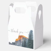 Ballotins Yosemite demi-dôme Merci Mariage de coucher de sol (Ouvert)