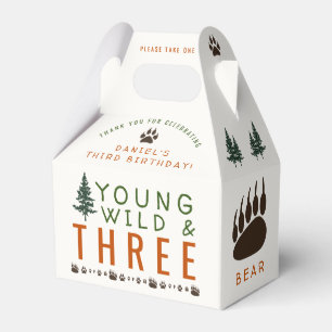 Ballotins Young Wild et Three Forest Ballotin d'anniversaire