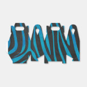 Ballotins Zebra Black et Blue Print (Déplié)