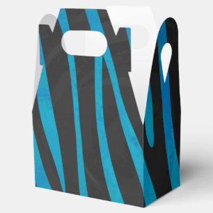 Ballotins Zebra Black et Blue Print