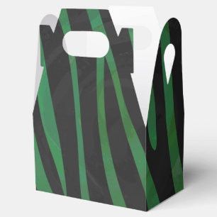 Ballotins Zebra Black et Green Print