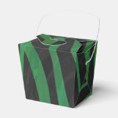 Ballotins Zebra Black et Green Print (Verso)