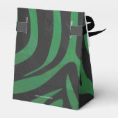 Ballotins Zebra Black et Green Print (Arrière)