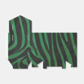 Ballotins Zebra Black et Green Print (Déplié)