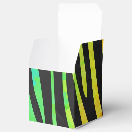 Ballotins Zebra Black et Rainbow Print (Ouvert)