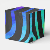 Ballotins Zebra Black et Rainbow Print (Arrière)