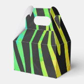 Ballotins Zebra Black et Rainbow Print (Verso)