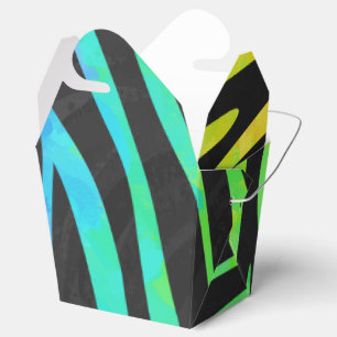 Ballotins Zebra Black et Rainbow Print