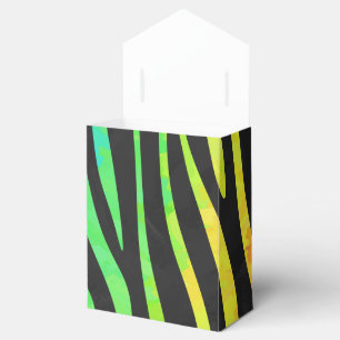 Ballotins Zebra Black et Rainbow Print