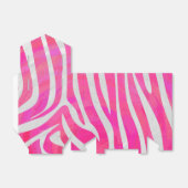 Ballotins Zebra Hot Pink et White Print (Déplié)