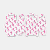 Ballotins Zebra Hot rose et blanc Silhouette (Déplié)