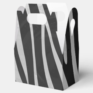 Ballotins Zebra noir et gris clair