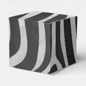 Ballotins Zebra noir et gris clair (Arrière)