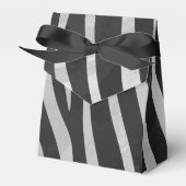 Ballotins Zebra noir et gris clair (Verso)