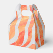 Ballotins Zebra Orange and White Print (Arrière)