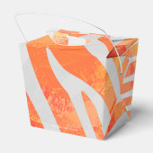 Ballotins Zebra Orange and White Print (Arrière)