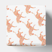 Ballotins Zebra Orange et Silhouette blanche (Haut)