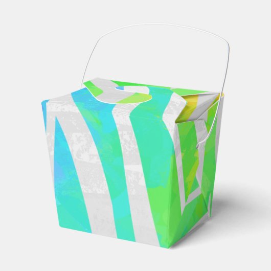 Ballotins Zebra Rainbow et White Print (Verso)