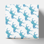Ballotins Zebra Silhouette Bleu et Blanc (Haut)