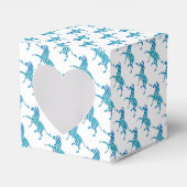 Ballotins Zebra Silhouette Bleu et Blanc (Verso)