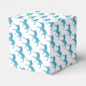 Ballotins Zebra Silhouette Bleu et Blanc (Arrière)