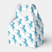 Ballotins Zebra Silhouette Bleu et Blanc (Arrière)