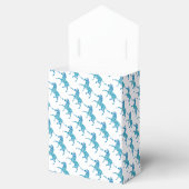 Ballotins Zebra Silhouette Bleu et Blanc (Ouvert)