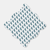 Ballotins Zèbre Noir et Silhouette Bleue (Déplié)