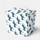 Ballotins Zèbre Noir et Silhouette Bleue (Arrière)