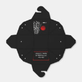 Ballotins Zen Art, bonne chance, personnalisé (Déplié)