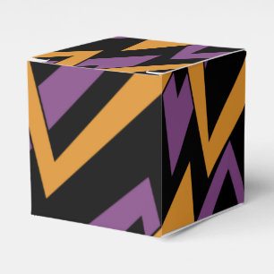 Ballotins Zig Zags Halloween Orange Violet  