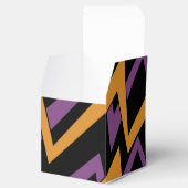 Ballotins Zig Zags Halloween Orange Violet (Ouvert)