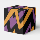 Ballotins Zig Zags Halloween Orange Violet (Arrière)