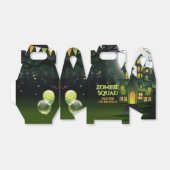 Ballotins Zombie Squad Anniversaire Garçon Drôle Halloween (Déplié)