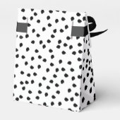 Ballotins Zones Dalmatiennes minimalistes Simple Moderne Cut (Arrière)