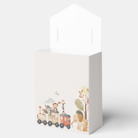 Ballotins Zoo Safari Nursery Animaux Baby shower (Ouvert)