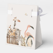 Ballotins Zoo Safari Nursery Animaux Baby shower (Arrière)
