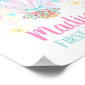 Ballotte à air chaud 1er anniversaire affiche de b (Coin)