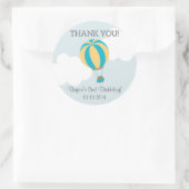 Ballotte à air chaud Anniversaire Merci Stickers (Sac)