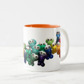 Ballotte se gratte sur une Mug (Devant droit)