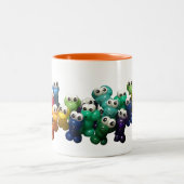 Ballotte se gratte sur une Mug (Centre)