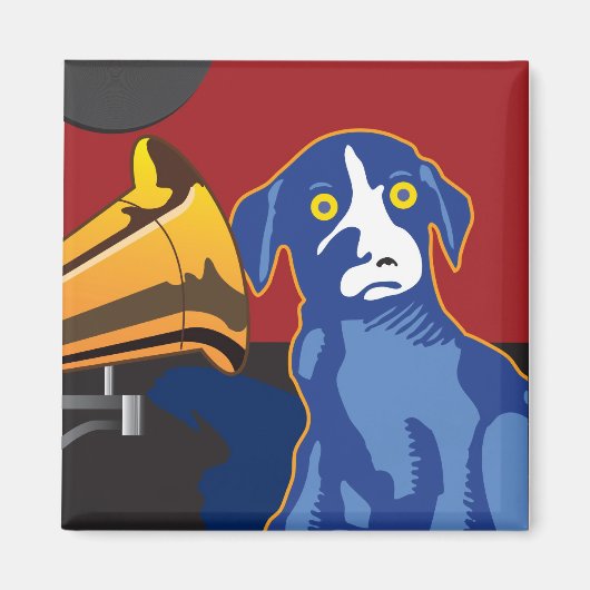 Ballou Music Hound Magneet (Voorkant)