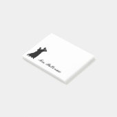 "Ballroom Couple" — Aangepaste Post-its Post-it® Notes (Schuin)