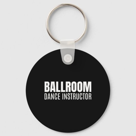 Ballroom Dance Instructor Sleutelhanger (Voorkant)