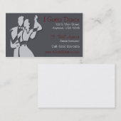 Ballroom Dance Instructor Visitekaartje (Voorkant / Achterkant)