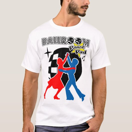 Ballroom Dance papa T-shirt (Voorkant)